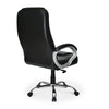 Nilkamal Mega High Back Office Chair Black Back Side View