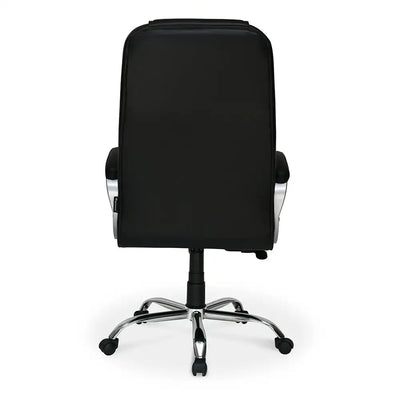 Nilkamal Mega High Back Office Chair Black Back View