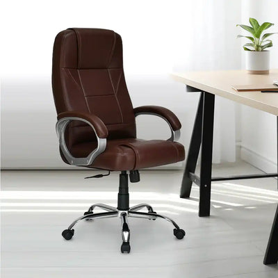 Nilkamal Mega High Back Office Chair Brown