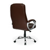 Nilkamal Mega High Back Office Chair Brown Back Side View
