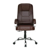 Nilkamal Mega High Back Office Chair Brown Front View
