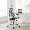 Nilkamal Verona High Back Office Chair (White & Grey)
