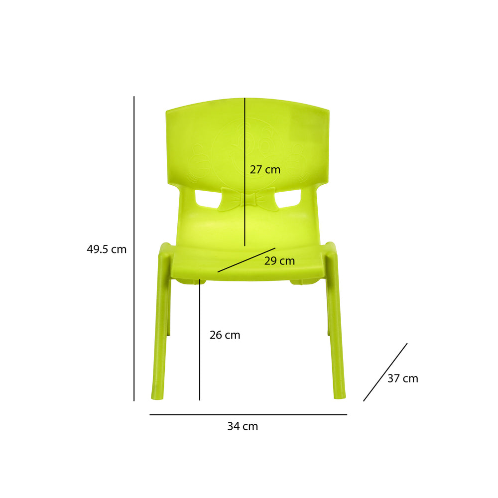 Nilkamal Genius Ludo Table + 2 Chairs Kid's Study Set