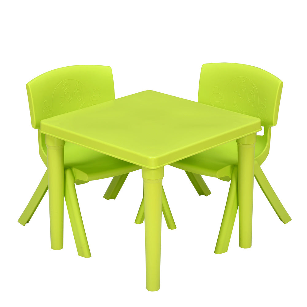 Nilkamal Genius Ludo Table + 2 Chairs Kid's Study Set