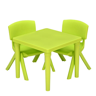 Nilkamal Genius Ludo Table + 2 Chairs Kid's Study Set