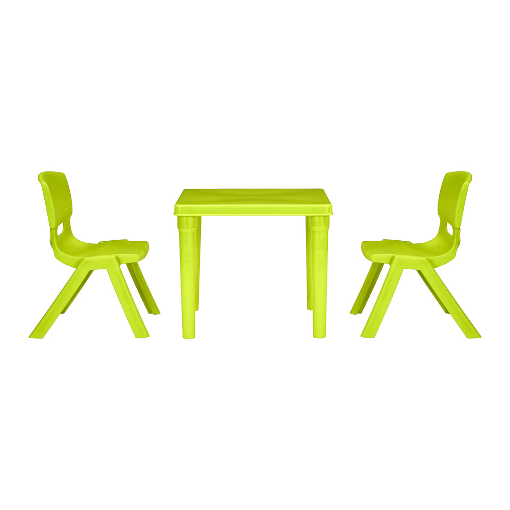 Nilkamal Genius Ludo Table + 2 Chairs Kid's Study Set