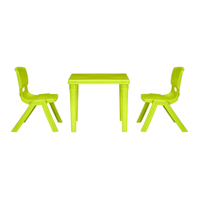 Nilkamal Genius Ludo Table + 2 Chairs Kid's Study Set