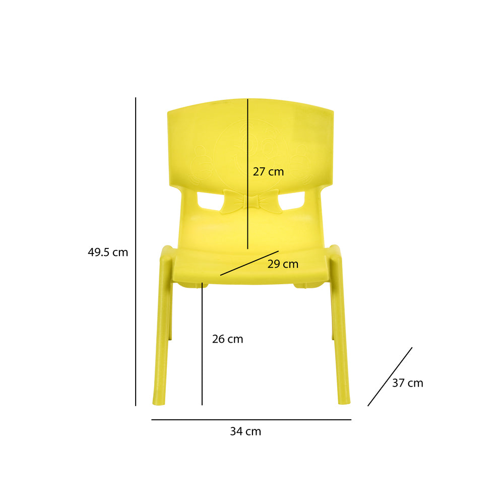 Nilkamal Genius Ludo Table + 2 Chairs Kid's Study Set