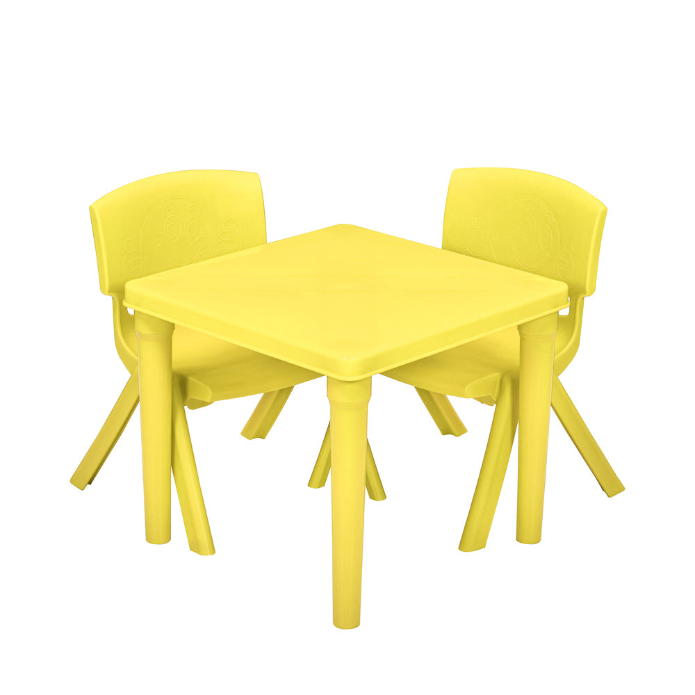 Nilkamal Genius Ludo Table + 2 Chairs Kid's Study Set