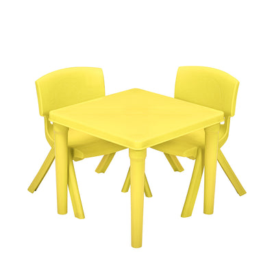 Nilkamal Genius Ludo Table + 2 Chairs Kid's Study Set