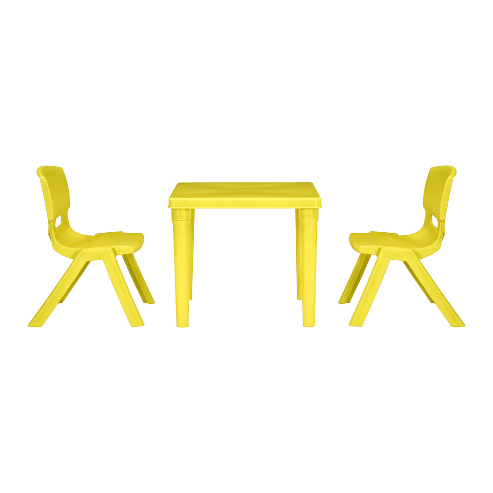 Nilkamal Genius Ludo Table + 2 Chairs Kid's Study Set