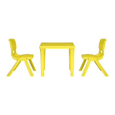 Nilkamal Genius Ludo Table + 2 Chairs Kid's Study Set