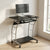 Nilkamal Leo Computer Table (Black / Walnut)
