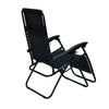 Nilkamal Lisle Foldable Easy Chairs + Table Set (Black)