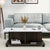 Nilkamal Luca Coffee Table (Ash wenge / Marble Beige)