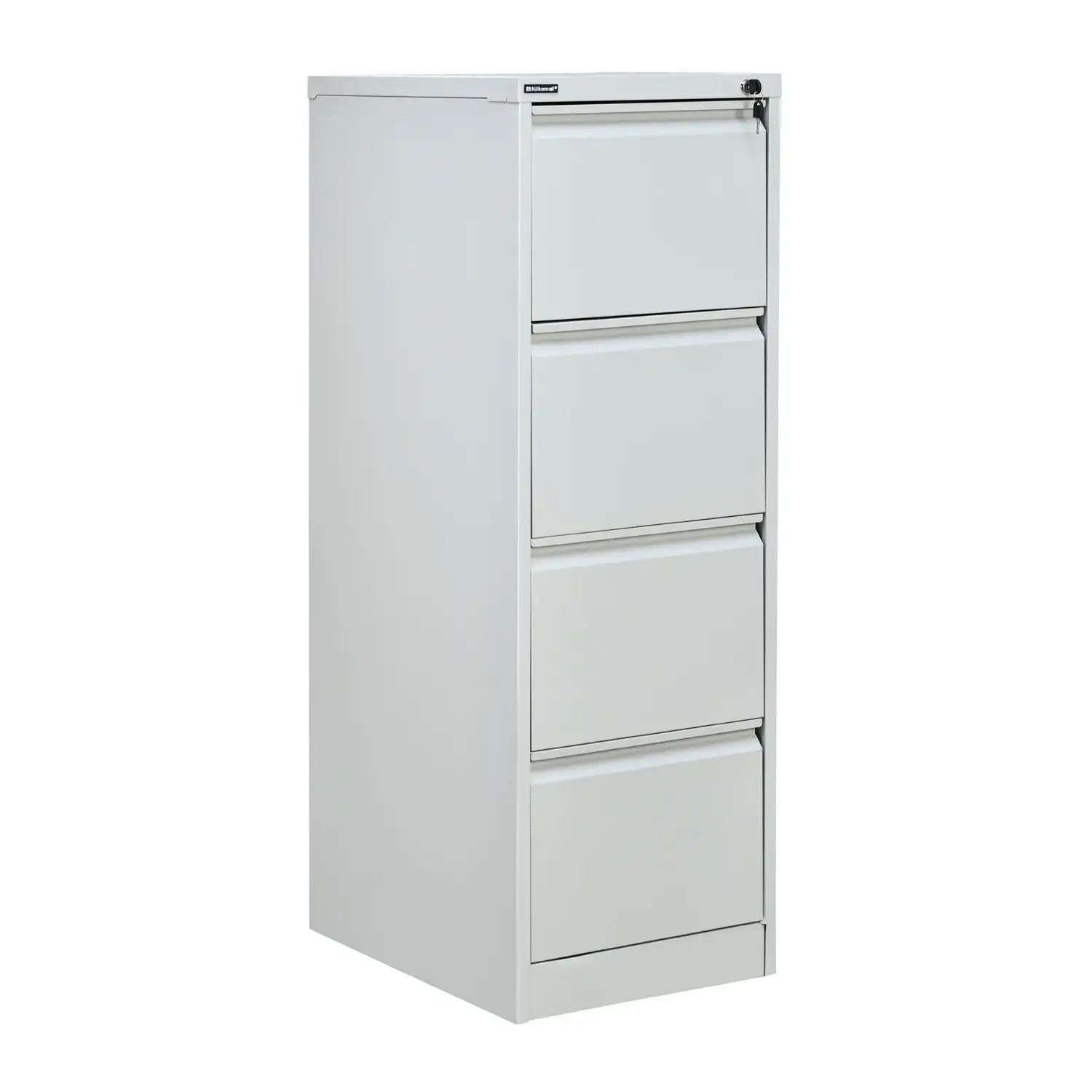 Nilkamal Magna 4 Door Filing Cabinet (Grey)