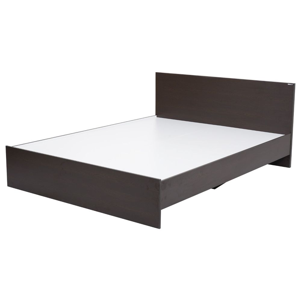 Nilkamal Arthur Queen Bed (Walnut)