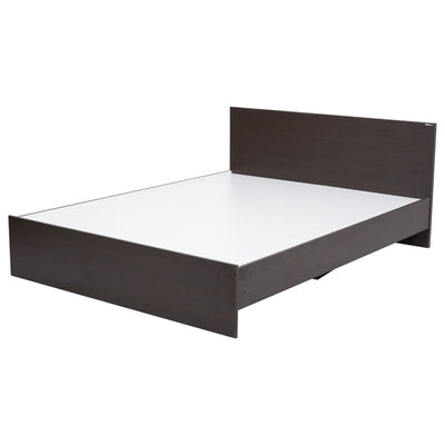 Nilkamal Arthur Queen Bed (Walnut)