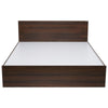 Nilkamal Arthur Queen Bed (Walnut) - Front View