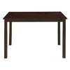 Nilkamal Mauna 4 Seater Dining Table (Dark Cappuccino)