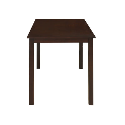 Nilkamal Mauna 4 Seater Dining Table (Dark Cappuccino)