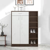 Nilkamal Cresta Shoe Cabinet (Golden Oak/White Statuario)