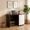 Nilkamal Dalton Office Table (New Wenge / High Pine)