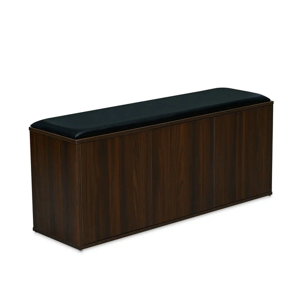 Buy Nilkamal Metro Door Engineered Wood Shoe Cabinet (Walnut)