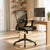 Nilkamal Hexon Mid Back Mesh with Adjustable Arm Chair (Black)