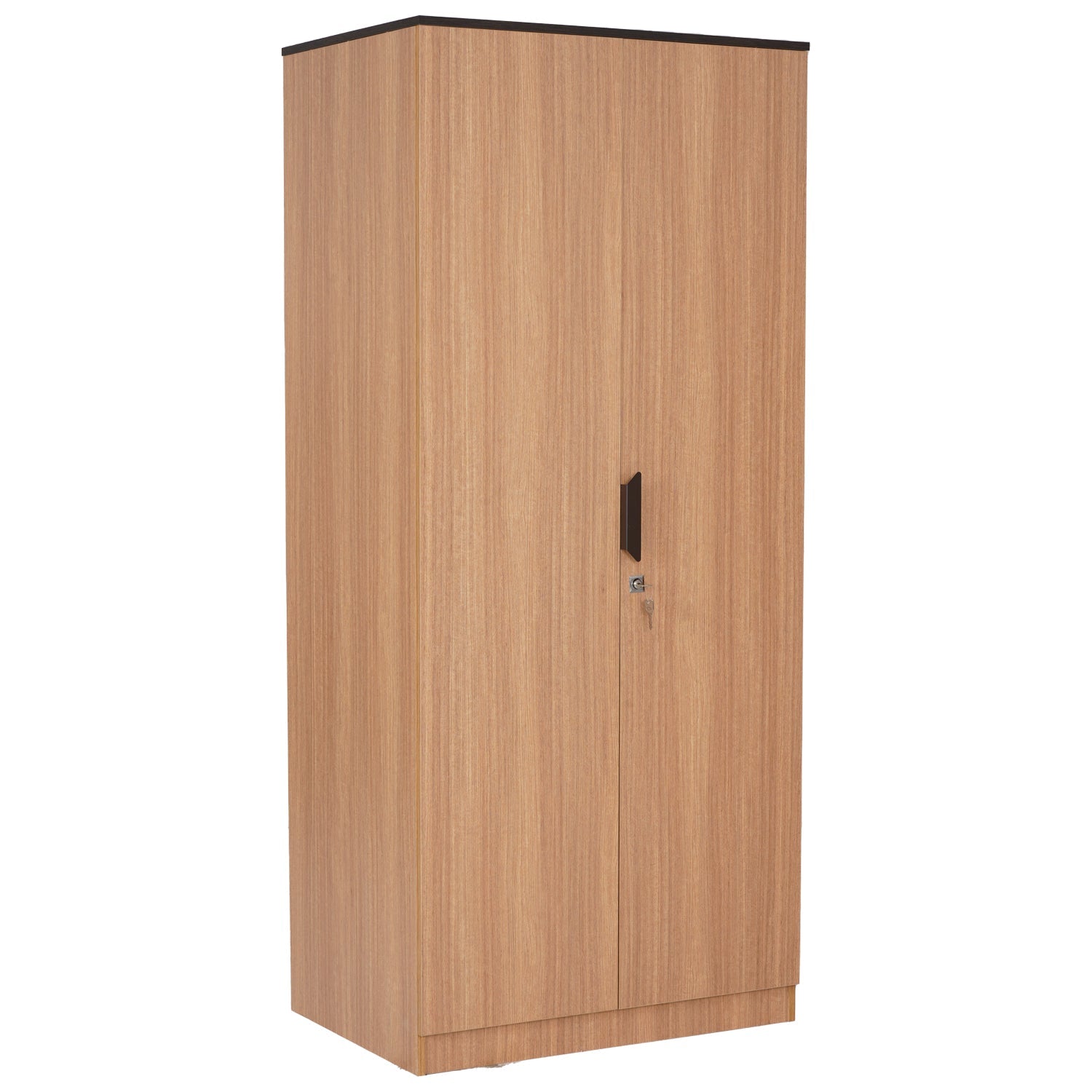 Nilkamal Milford 2 Door Wardrobe (Urban Teak)