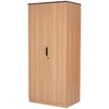 Nilkamal Milford 2 Door Wardrobe (Urban Teak)