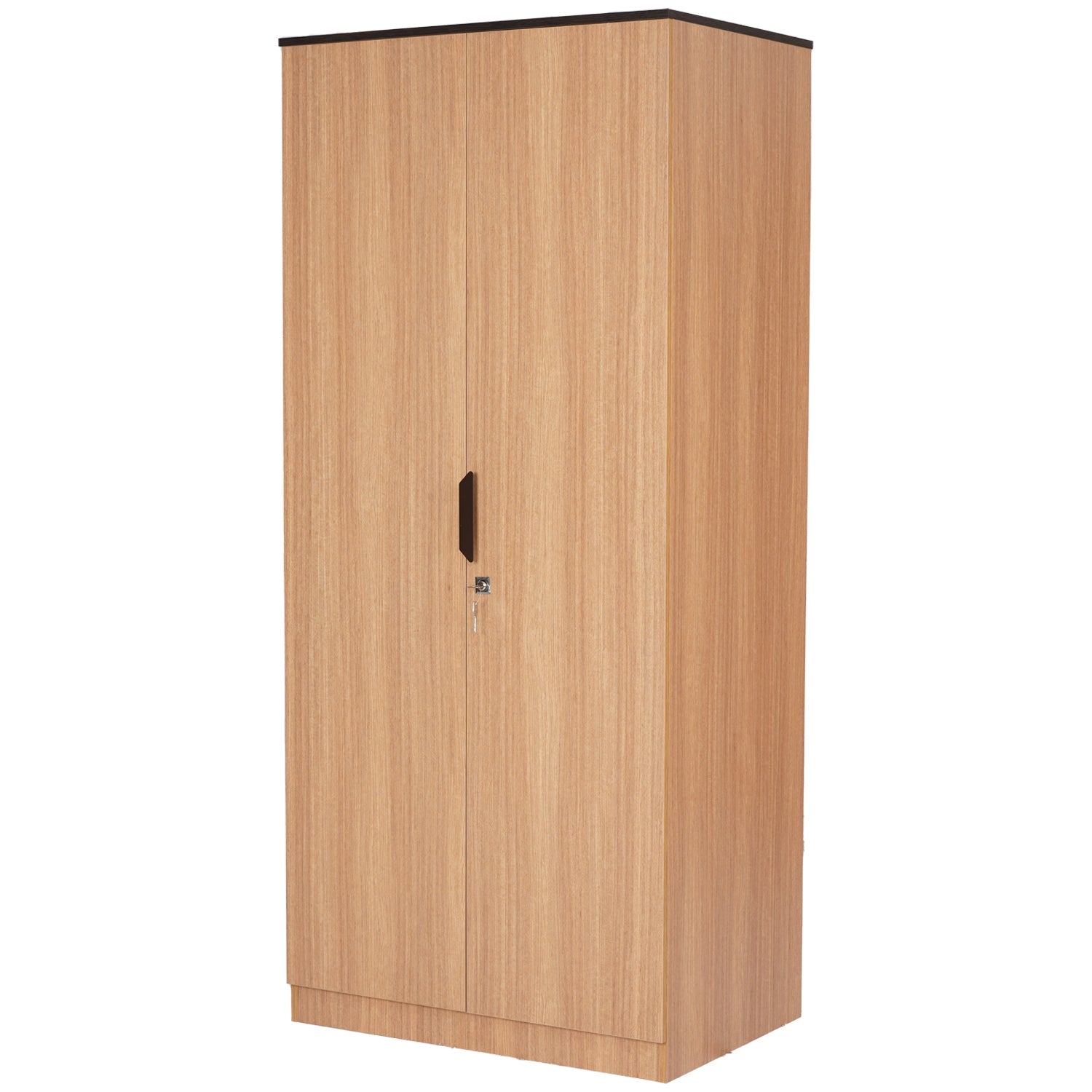 Nilkamal Milford 2 Door Wardrobe (Urban Teak)
