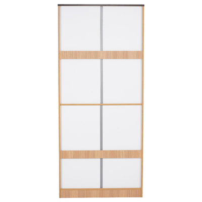Nilkamal Milford 2 Door Wardrobe (Urban Teak)