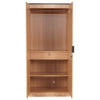 Nilkamal Milford 2 Door Wardrobe With Mirror (Urban Teak)