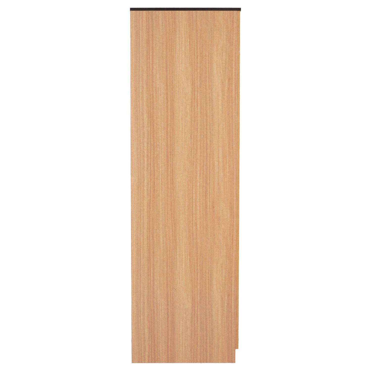 Nilkamal Milford 3 Door Wardrobe With Mirror (Urban Teak)