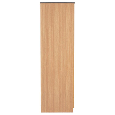 Nilkamal Milford 3 Door Wardrobe  (Urban Teak)