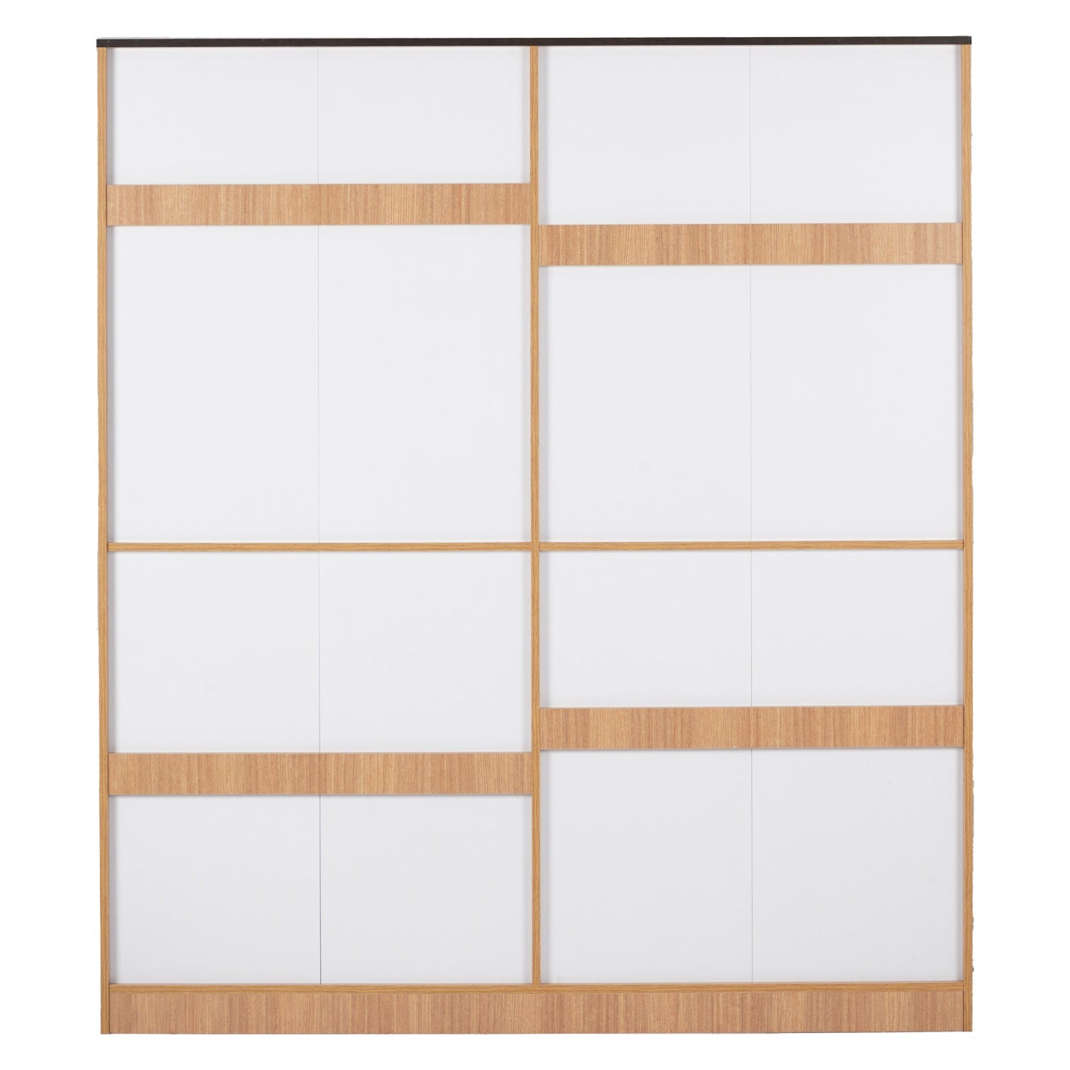 Nilkamal Milford 4 Door Wardrobe (Urban Teak)