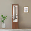 Nilkamal Joyce 1 Door Wardrobe With Mirror (Classic Walnut)