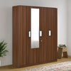 Nilkamal Joyce 4 Door Wardrobe Side View