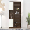 Nilkamal Madden Bookshelf (Legno Oak/Frosty White)