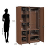 Nilkamal Massif 3 Door Wardrobe (Legno Oak)