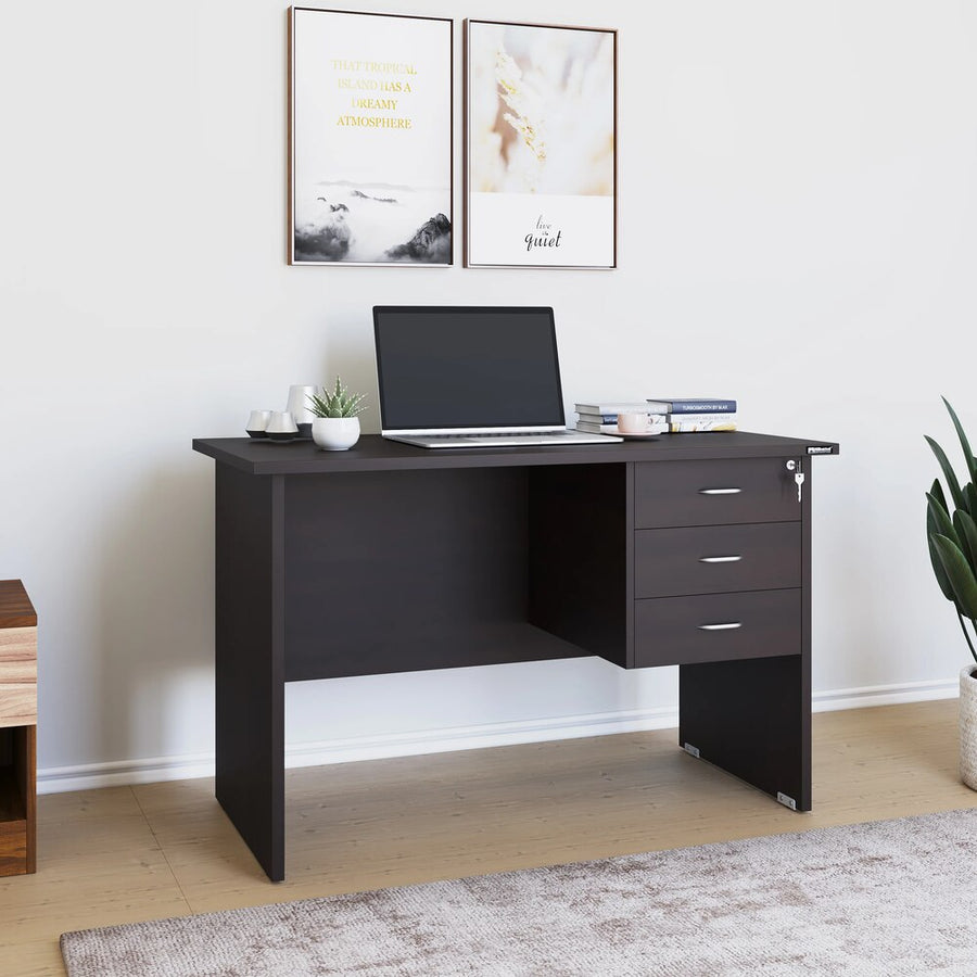 Nilkamal Maximus 4 ft Office Table (New Wenge)