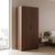 Nilkamal Milford 2 Door Wardrobe (Classic Walnut)