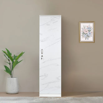 Nilkamal Marbito 1 Door Wardrobe (White)