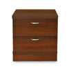 Nilkamal Prime Engineered Wood Nightstand (Samoa Teak)