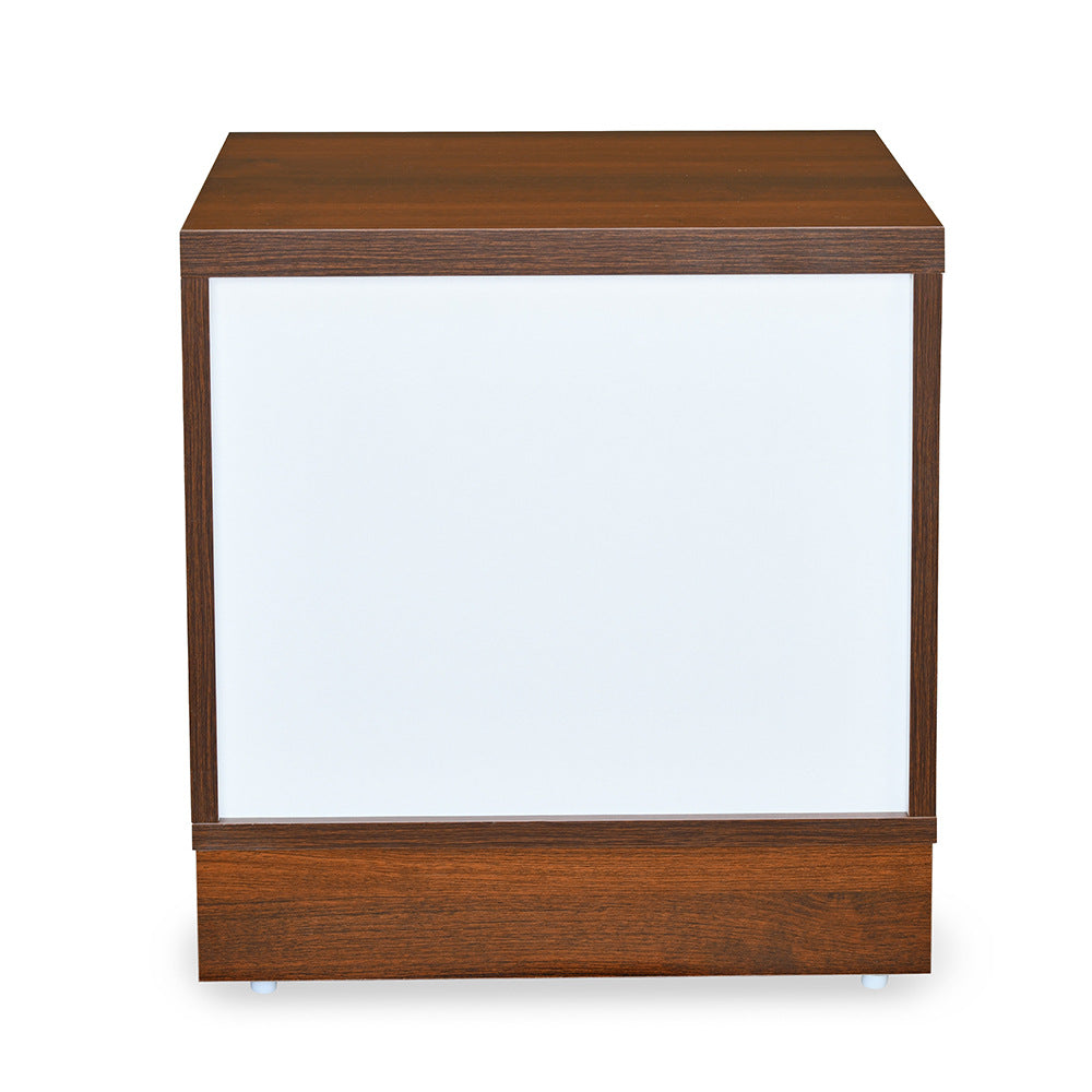 Nilkamal Prime Engineered Wood Nightstand (Samoa Teak)