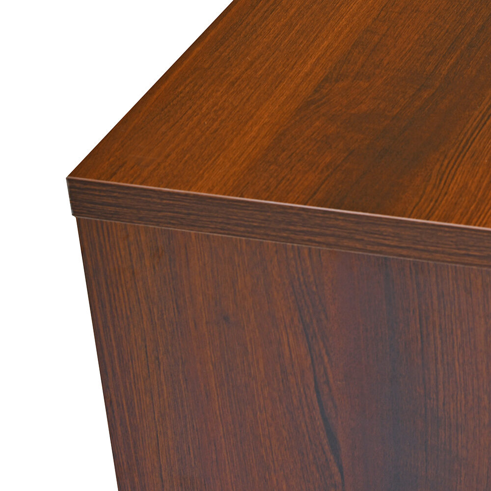 Nilkamal Prime Engineered Wood Nightstand (Samoa Teak)