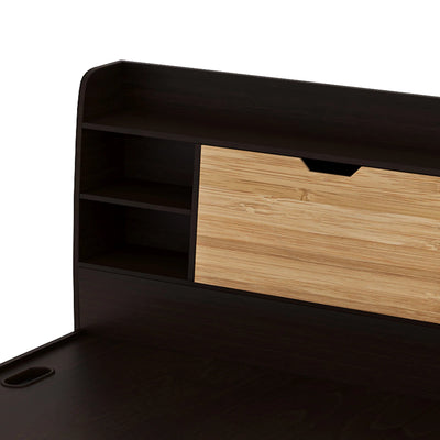 Nilkamal Riva King Bed With Storage (Wenge)