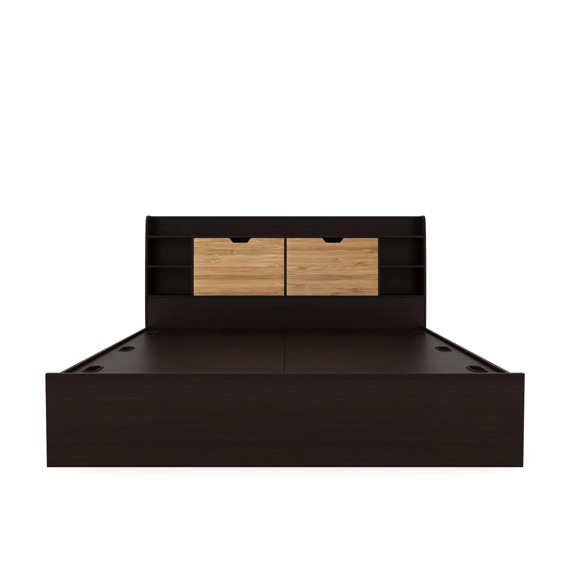 Nilkamal Riva King Bed With Storage (Wenge)