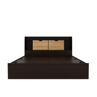 Nilkamal Riva King Bed With Storage (Wenge)